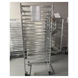 Aluminum rolling cart
