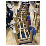 Approximately 20 childrenï¿½s cushion chairs