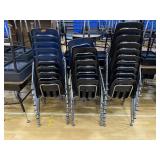 Approximately 25 chairs