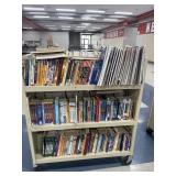 Assorted books (shelf not included)