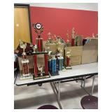 10 boxes of Various trophies