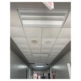 Ceiling tiles, 2X4 led light fixtures