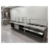 Hot & Cold Food Service Unit