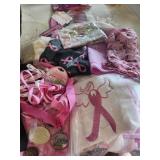 Cancer awareness scarfs,  survivor medal,fabric