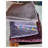 Fabric remnants , plad patch work