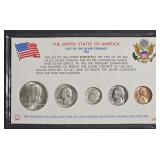 1964  'last Of The Silver Coinage' Type Set