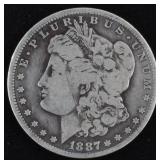 1887-O Morgan Silver Dollar