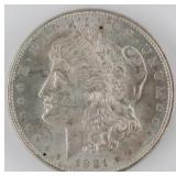 1921 Morgan Silver Dollar