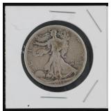 1918-D Walking Liberty Half Dollar, 90% Silver