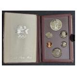 1984 U.S. Mint Prestige Set(90% Olympic Coin)