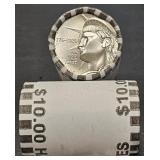 2x 2026-d Enduring Liberty Half Dollar Rolls