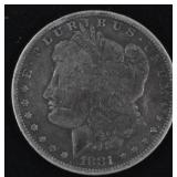 1881-O Morgan Silver Dollar
