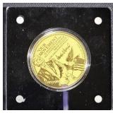 Fine Gold, 1/200th oz.t. Trump Round