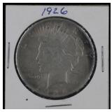 1926 Peace Silver Dollar