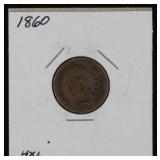 1860 Indian Head Penny