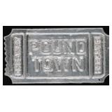 26.6 g .999 Fine Silver 'Pound Town Ticket' Bar