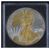 2000 American Silver Eagle, Two-Toned