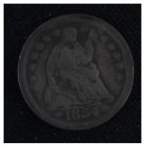 1854-O Seated Liberty Half Dime