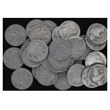 40x NO DATE Buffalo Nickels