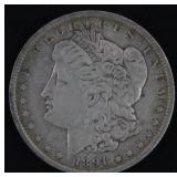 1891-O Morgan Silver Dollar