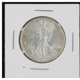 90% Silver, 1943 Walking Liberty Half Dollar
