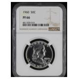 1960 NGC PF66 Franklin Half Dollar