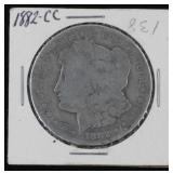 1882-CC Morgan Silver Dollar
