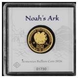 1 g. Fine Gold, .9999 Fine 2026 'Noah's Ark'