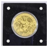 Fine Gold, 1/200th oz.t. Civil War Commem. Round