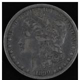 1890-O Morgan Silver Dollar