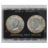 90% Silver, 1964-P,D JFK Half Dollars