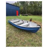 V-Hull or Utility Fishing Boat 13 ft