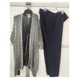 Just Jamie Cardigan , APT.9 Torie pants size 16