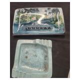 Vtg Ashtray , Vtg Souvenir Ashtray