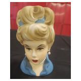 1950 Rubens Original Ceramic  Head Vase