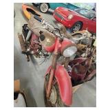 Vtg. Allstate Motorcycle built by puch 1950