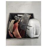 3 Vtg. Motorcycle  Side Storage covers, Vtg. Lid