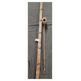 Rustic Handcrafted Wood Smoking pipe, vtg, Wood
