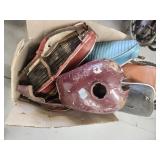 3Vtg. Motorcycle Gas tanks , 4 Vtg Motorcycle