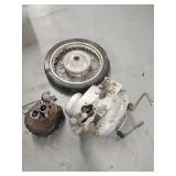 Vtg. Small Two- Stroke Motorcycle Engion