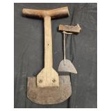 Vtg. Rustic Hand tool, Antique Tobacco Knife