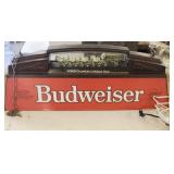 Vtg. Budweiser Clydesdale Pool Table Hanging Light