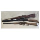 Vtg. Lever-Action BB Toy Gun, Vtg. Double-Barrel
