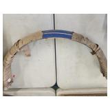 Vtg. Blue Bicycle Fender for Mid- Century C