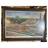 Racing Thru Time Signed Print by Bill Patterson
