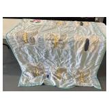 Hand Made Butterfly Quilt 56" x 76"
