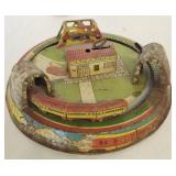 Vtg, Louis Marx Honeymoon Express  Wind up Toy