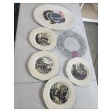 4 VTG. Delano Studio Decorative Dish 1962,