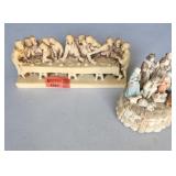 The last Supper sculpture, Lefton Music Box