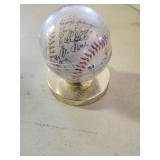 1983 Cincinnati Reds Autograph Ball incased